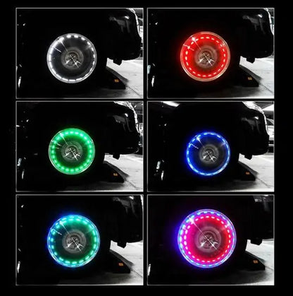 Solar Flash Wheel Tire Light by Anti Spier