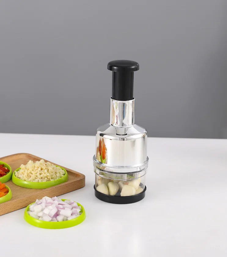 Vegetable Fruit Salad Onion Garlic Food Hand Chopper Cutter Slicer Peeler Dicer by Anti Spier