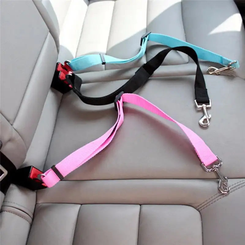 Adjustable Dog Safety Seat Belt by Anti Spier