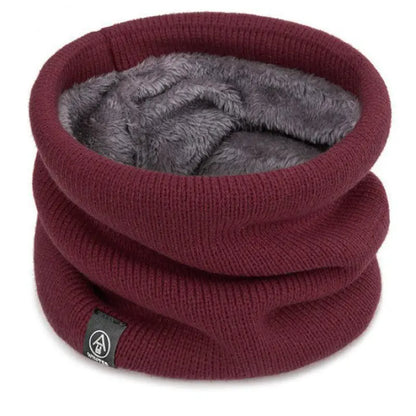 Unisex Thick Knit Wool Scarf by Anti Spier