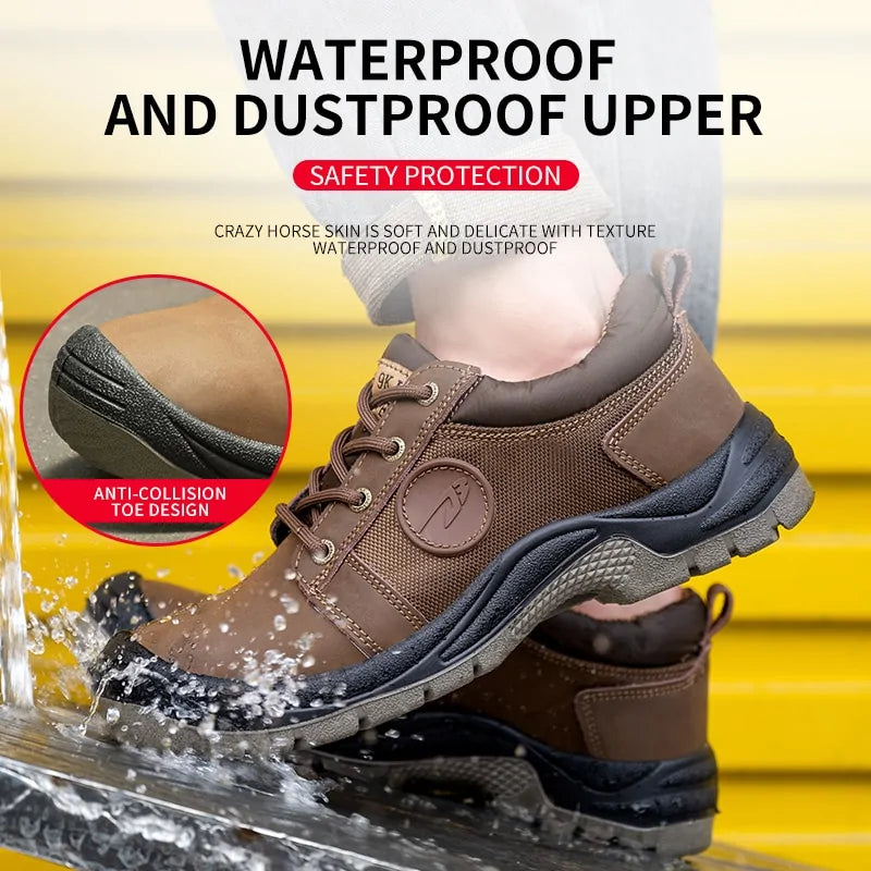 Anti-Smashing Construction Safety Work Sneakers Warm by Anti Spier