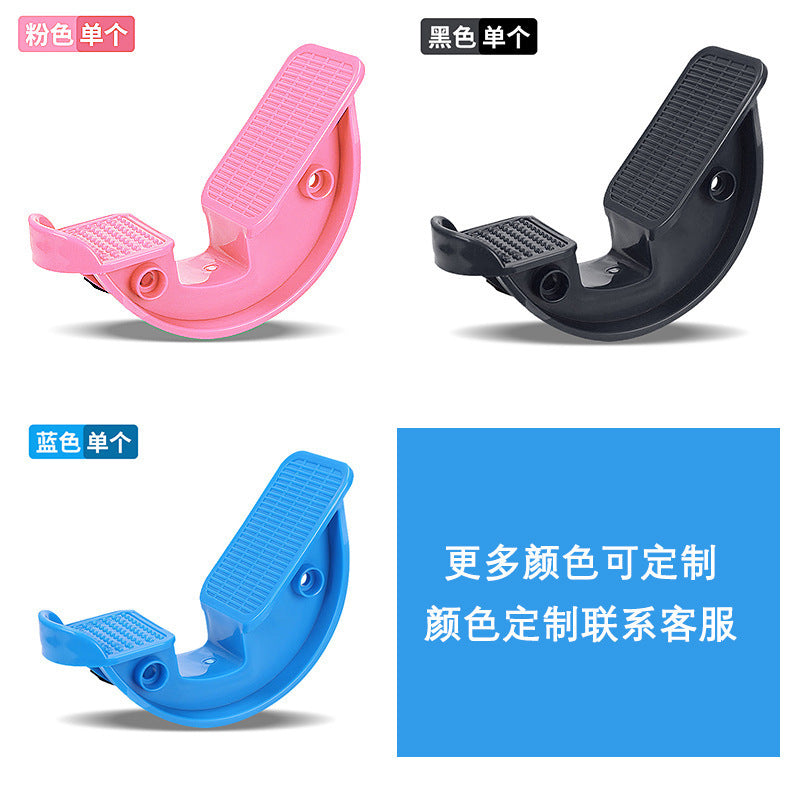 New and upgraded stretching wheel home fitness pedal leg stretcher balance trainer foot lean leg device by Hypersku