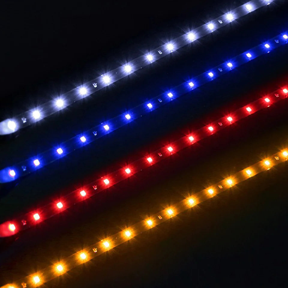Lot Waterproof 12''/15 DC 12V Motor LED Strip Underbody Light For Car Motorcycle by Anti Spier