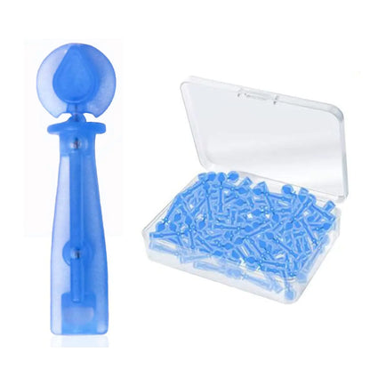Professional 50pcs Disposable Blackhead and Blemish Remover Tools for Acne, Whitehead, Comedone Removal - Pimple Popper Set for Salon and Home Use by Anti Spier