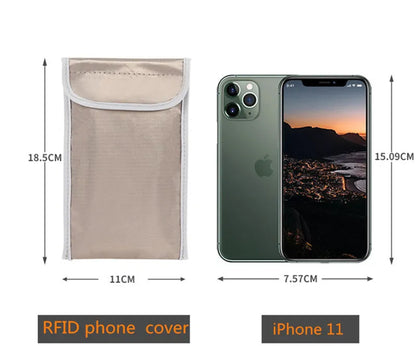 SmartShield 6.5” Anti-Radiation RFID Protection Bag - Your Ultimate Mobile Security & Privacy Solution! by Anti Spier