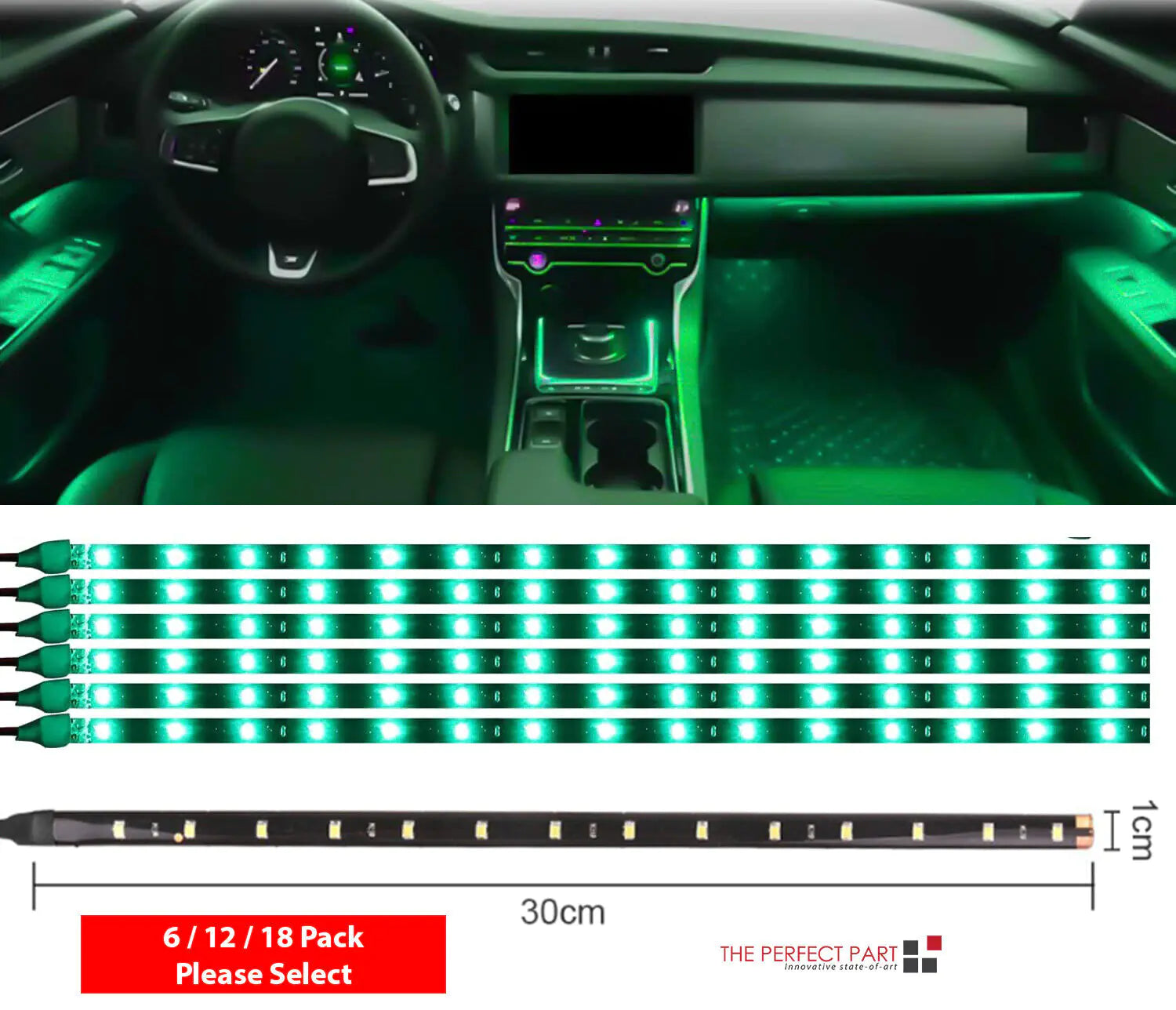 Lot Waterproof 12''/15 DC 12V Motor LED Strip Underbody Light For Car Motorcycle by Anti Spier
