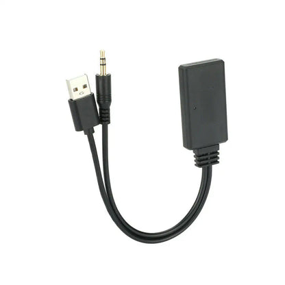 2 In 1 USB Bluetooth 5.0 Transmitter Receiver Adapter Wireless For PC Car Kit by Anti Spier