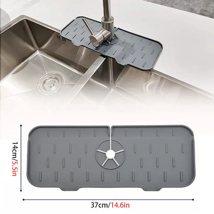 Kitchen Sink Splash Guard Drain Pad by Anti Spier
