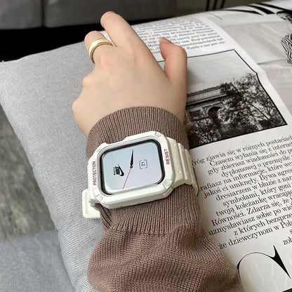 Watch Band & Case For iWatch Series 7 6 SE 5 by Anti Spier