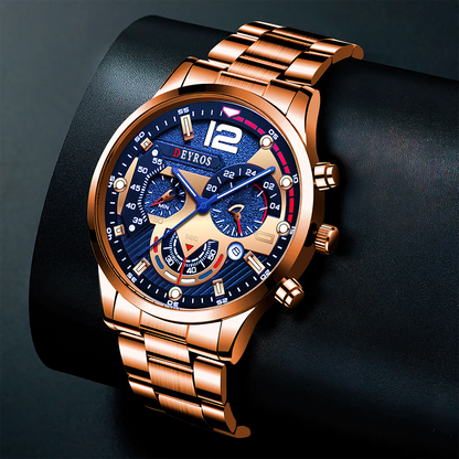 Luxury Sport Quartz Wrist Watch by Anti Spier