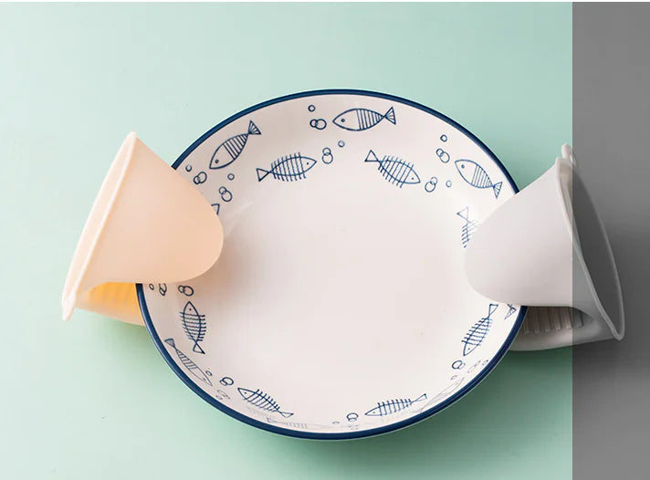 Thick Silicone Oven Gloves by Anti Spier