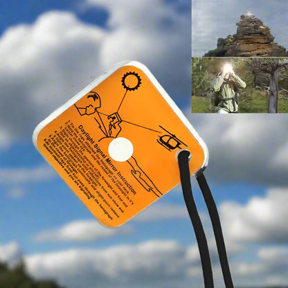 Multi-functional Survival Signal Mirror: The Ultimate Tool for Hiking, Camping, Hunting, Boating, Mountaineering and Outdoor Expeditions by Anti Spier