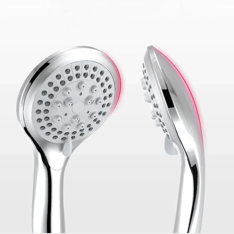 High Pressure Shower Head 5 Settings Handheld Shower Heads Spray With 5 FT Hose by Anti Spier