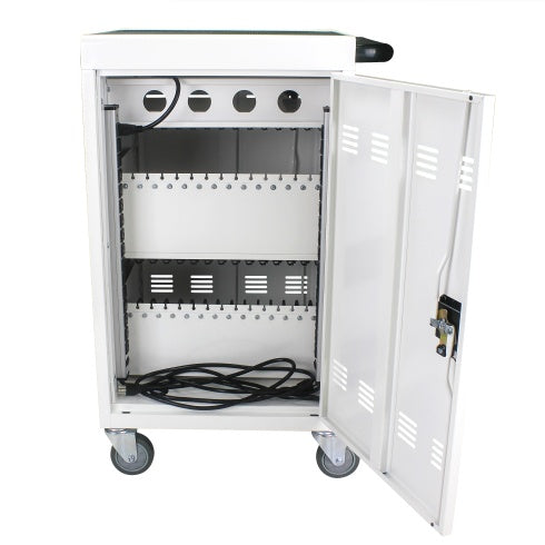 Mobile Charging Cart And Cabinet For Tablets Laptops 31 4 Device by Anti Spier