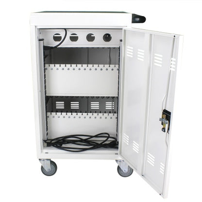 Mobile Charging Cart And Cabinet For Tablets Laptops 31 4 Device by Anti Spier