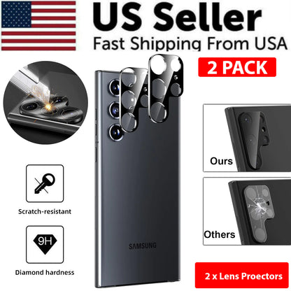 Tempered Glass Screen Protector Lens Hydrogel For Samsung S23 S22 Ultra Plus USA by Anti Spier