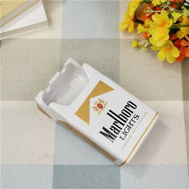 Retro Ceramic Cigarette Case Ashtray by Anti Spier