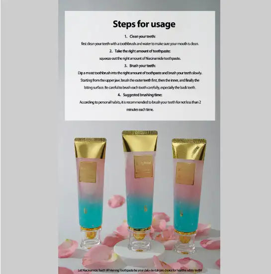 Niacinamide Powerful Whitening Toothpaste by Anti Spier