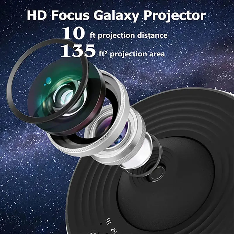 Night Light Galaxy Projector Starry Sky Projector 360 Rotate Planetarium Lamp For Kids Bedroom Valentines Day Gift Wedding Deco by Anti Spier