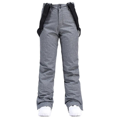Windproof Waterproof Ski Pants with Detachable Elastic Waist by Anti Spier