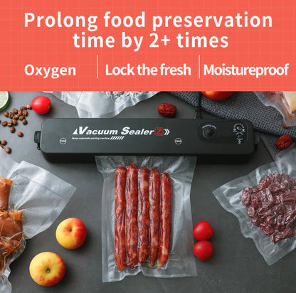 Vacuum Sealer Machine Food Preservation Storage Saver Automatic With Seal Bag by Anti Spier