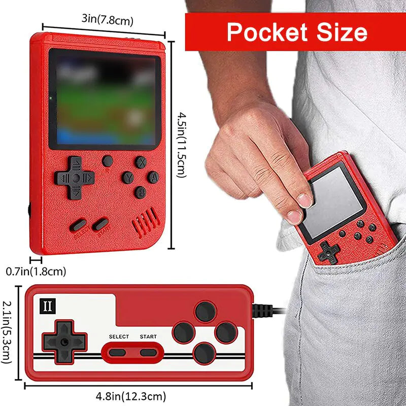 Handheld Game Console Built-In 800 Classic Games by Anti Spier
