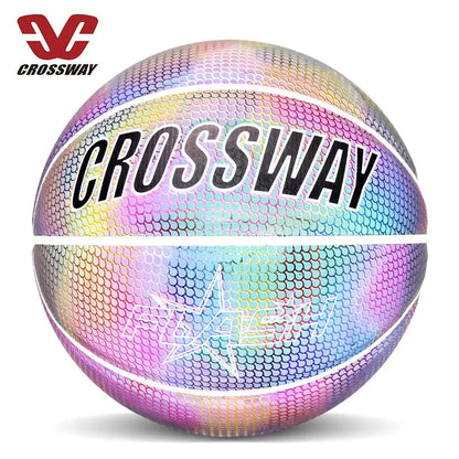 Holographic Reflective Wear-Resistant Luminous Basketball by Anti Spier