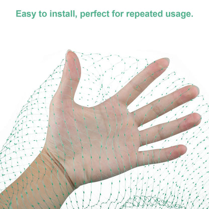 33FT Anti Bird Netting Pond Net Protection Tree Crops Plants Fruits Garden Mesh by Anti Spier