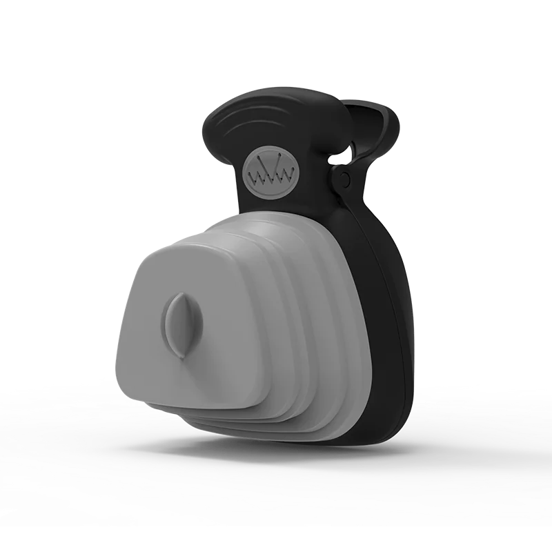Pet Dog Poop Bag Dispenser with Foldable Poop Scoop by Anti Spier
