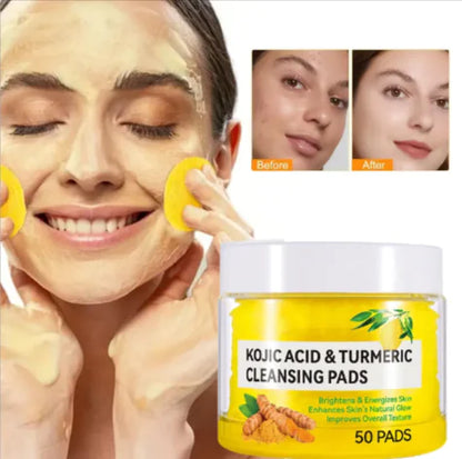 Turmeric Kojic Acid Cotton Cloth for Gentle Skin Care by Anti Spier