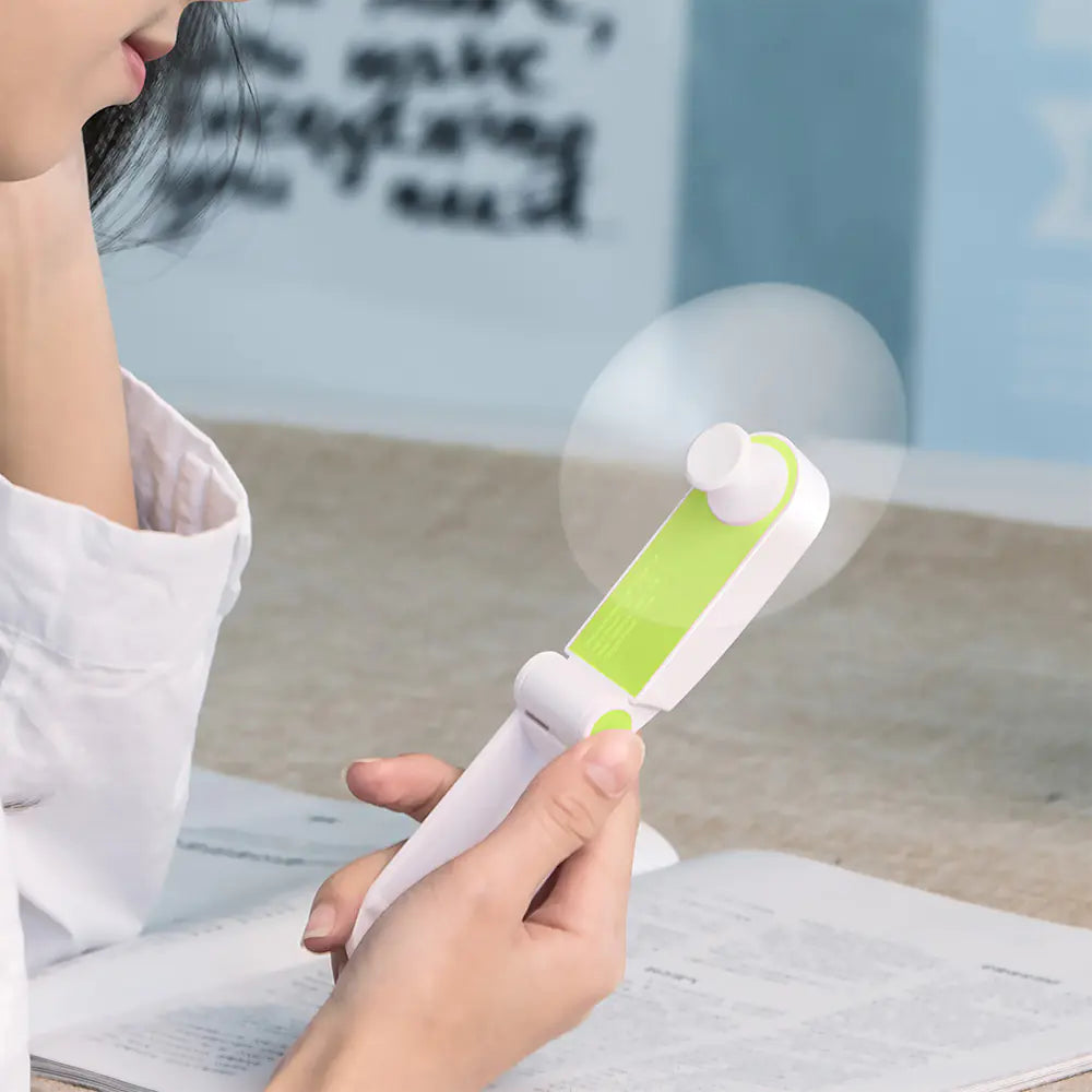 USB Rechargeable Mini Handheld Pocket Fan by Anti Spier