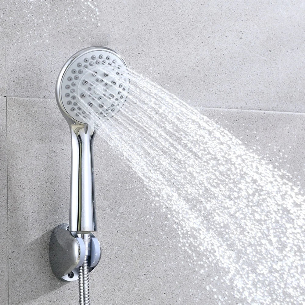 High Pressure Shower Head 5 Settings Handheld Shower Heads Spray With 5 FT Hose by Anti Spier