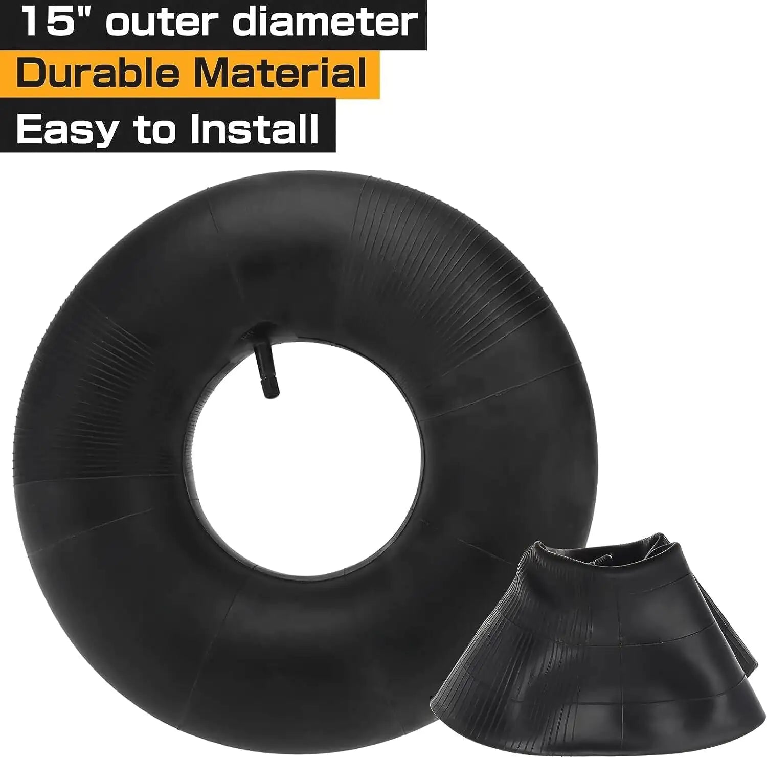 2PCS 15x6.00-6 Lawn Mower Tire Inner Tubes 15X6-6, 15X6x6, 15/6x6 TR13 Valve ATV by Anti Spier