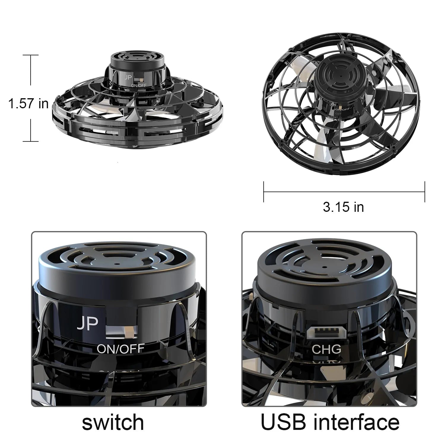 Flynova Free-Route Flying Spinner: The Ultimate Flying Toy Gift! by Anti Spier