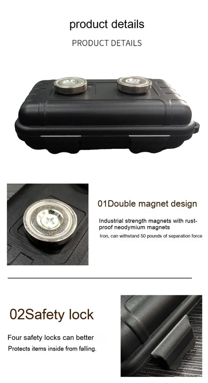 Magnetic Storage Box by Anti Spier