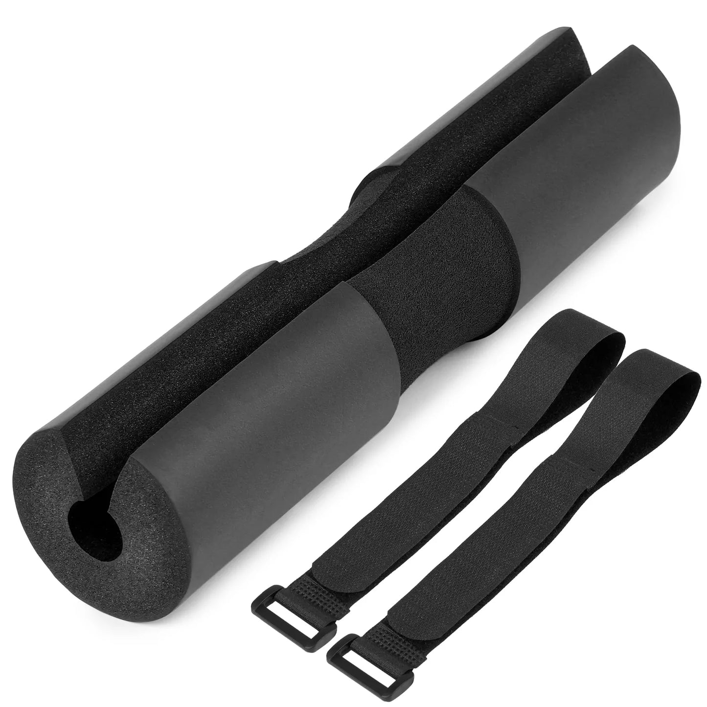 Barbell Squat Pad with Fixing Straps for Weightlifting by Anti Spier