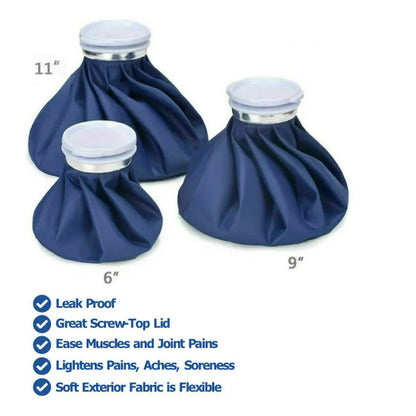 3PCS Ice Bags Packs Knee Neck Reusable Cold Relief Pain Headache Sport Injury by Anti Spier