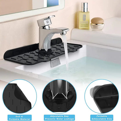 Kitchen Sink Splash Guard Drain Pad by Anti Spier