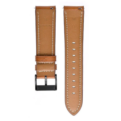18mm 20mm 22mm Classic Genuine Leather Watch Band Strap Quick Release Wristband by Anti Spier