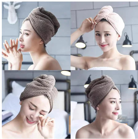 Absorbent Hair Towel & Cap by Anti Spier