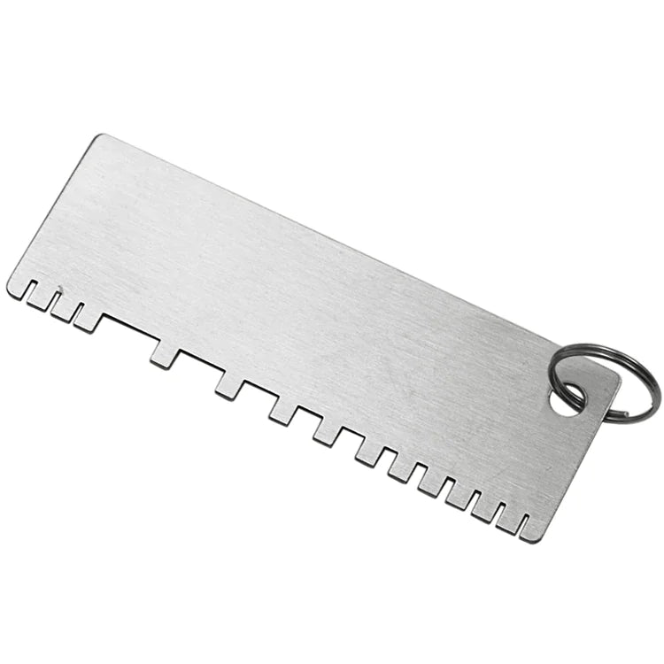 2PCS Thickness Gage Sheet Metal Gauge Measuring Tool Wire Gauge Stainless Steel by Anti Spier