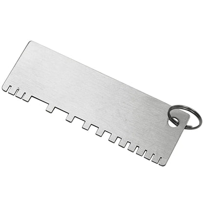 2PCS Thickness Gage Sheet Metal Gauge Measuring Tool Wire Gauge Stainless Steel by Anti Spier