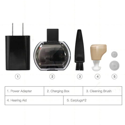 Rechargeable Hearing Aid by Anti Spier