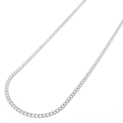 925 Sterling Silver 2MM Cuban Chain by Anti Spier