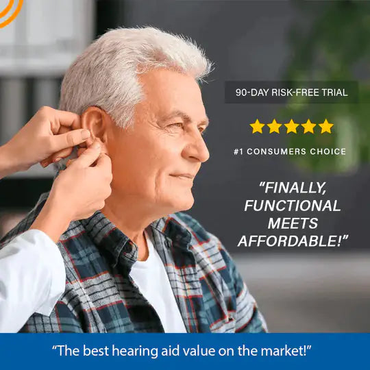 Invisible Hearing Aid Discreet Clear Comfortable Sound by Anti Spier