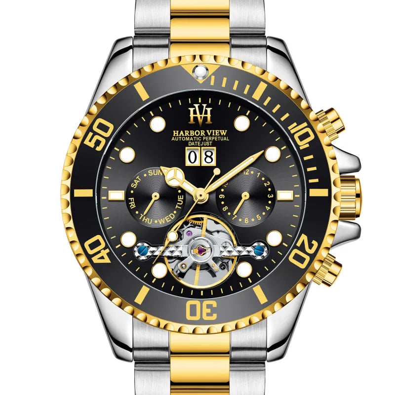ARBOR VIEW Tourbillon Green Mechanical Watch by Anti Spier