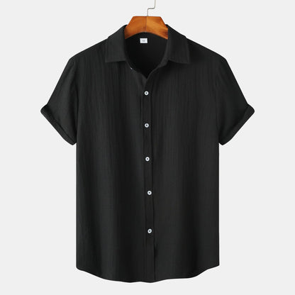 The new Hawaiian casual short-sleeved men's shirt has a handsome 3D print by Hypersku