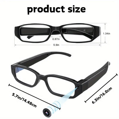 1pc Smart Glasses Camera 1080P Digital Video Recorder Action Camera for Traveling, Camping & Outdoor Activities, Adventure Gear, Modern Eyewear, Functional Design, Travel Recording, Compact Design, High quality Lens, Content Creators by Anti Spier