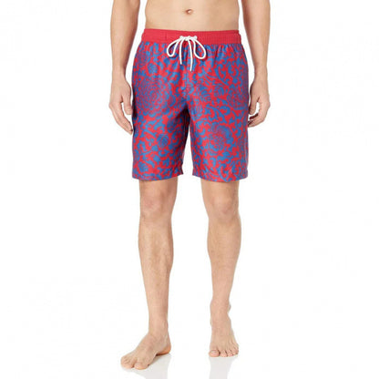 Beach pants men's large size quick dry loose thin men's shorts sports casual flower pants by Hypersku