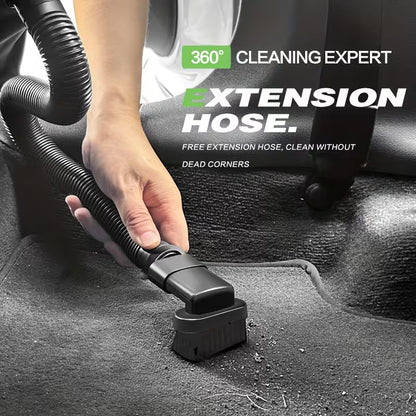Wireless Car Vacuum Cleaner - Large Suction, Capacity, Charging, Suitable for Home And Car/Office Cleaning, Portable with Crevice Tool by Anti Spier